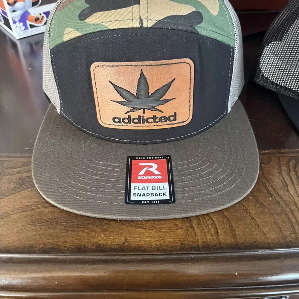 Richardson Camo Snapback Hat Addicted